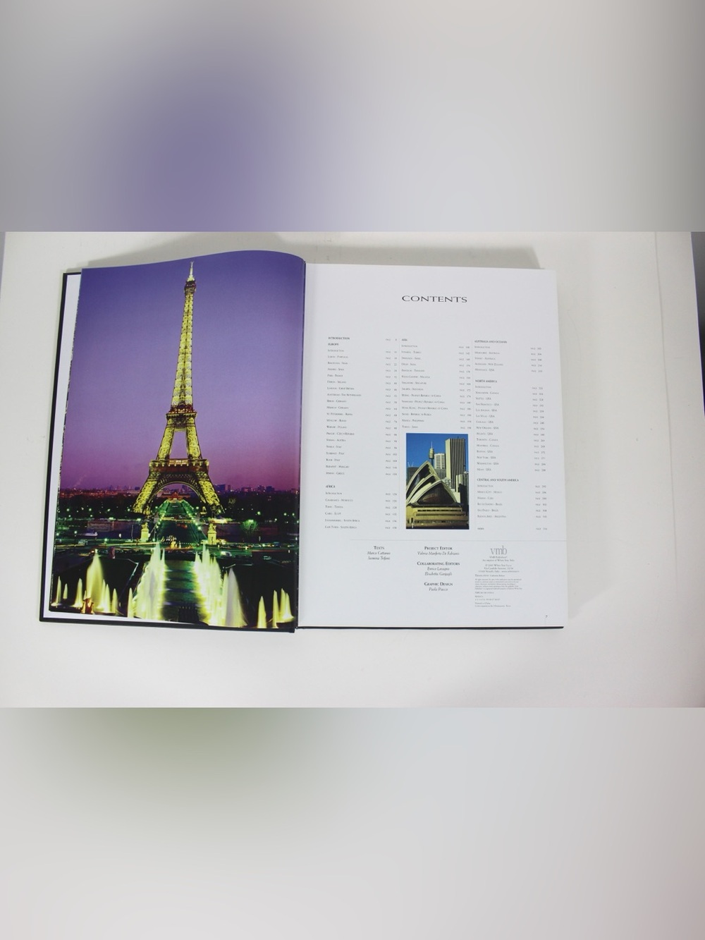 2005 Great Cities of the World Hard Cover Coffee Table Book Travel Black Gold - Picture 9 of 13